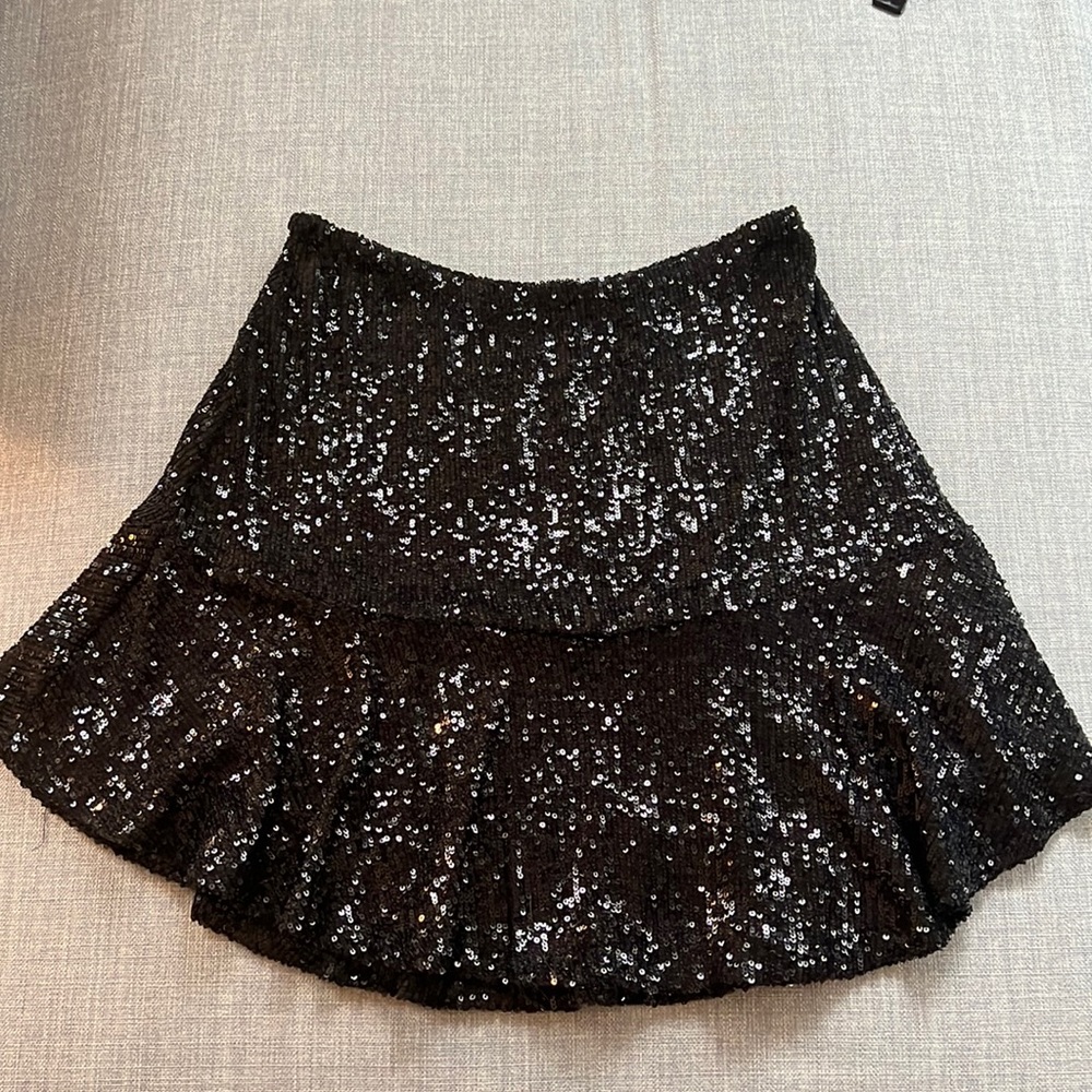 Free people sequin skirt
